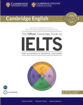Book cover number 1 for The Official Cambridge Guide To IELTS Student's Book With Answers written by NA published by Cambridge University Press