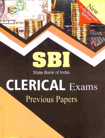 Book cover number 1 for SBI Clerical Exams Previous Papers written by NA published by BSC Publishing Co. Pvt. Ltd.