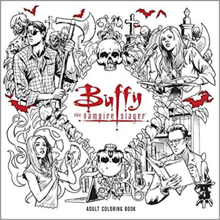 Book cover number 1 for Buffy The Vampire Slayer Adult Coloring Book written by NA published by Dark Horse Books