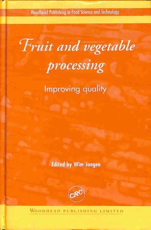 Book cover number 1 for Fruit And Vegetable Processing written by NA published by Woodhead Publishing Limited