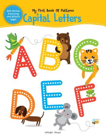 Book cover number 1 for My First Book Of Patterns Capital Letters written by NA published by Wonder House