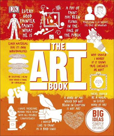 Book cover number 1 for The Art Book (Big Ideas Simply Explained) written by NA published by DK