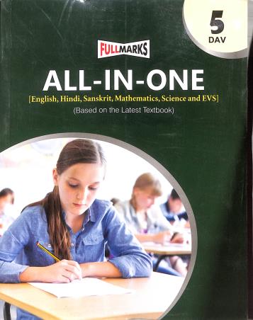 Book cover number 1 for All-In-One 5 (English, Hindi, Sanskrit, Mathematics, Science and EVS) DAV Board written by NA published by Full Circle Education Pvt Ltd