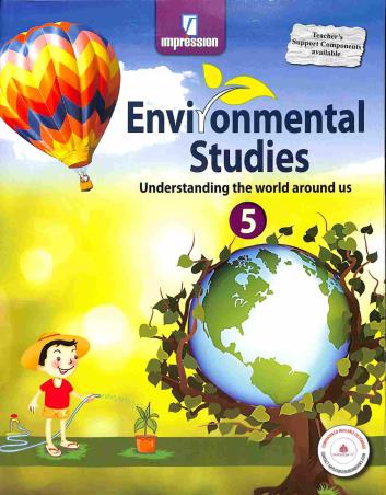Book cover number 1 for Environmental Studies 5 (Understanding The World Around Us) written by NA published by Impression