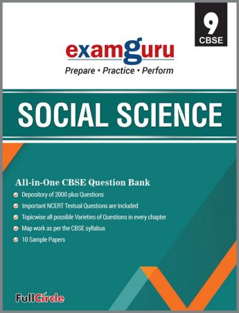 Book cover number 1 for Examguru Social Science 9 CBSE written by NA published by Full Circle Education Pvt Ltd
