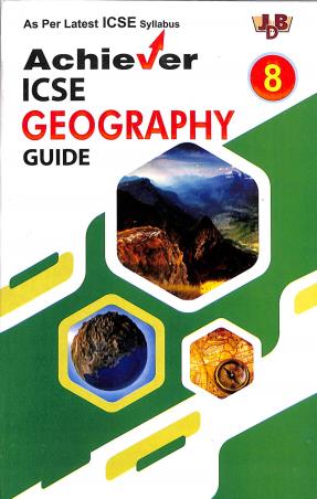 Book cover number 1 for Achiever ICSE Geography Guide 10 written by NA published by Janta Book Depot (P) Ltd.