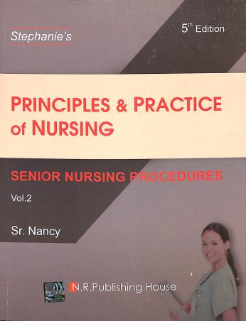 Book cover number 1 for Senior Nursing Procedures Vol 2 (Principles & Practice Of Nursing) written by NA published by N. R. Publishing House