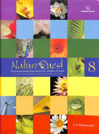 Book cover number 1 for Nature Quest 8 : Environmental Education written by NA published by Sangam Books