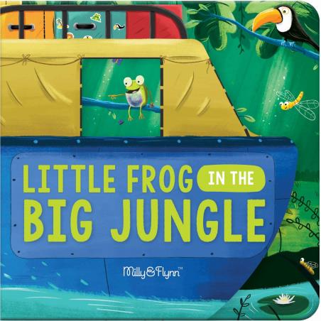 Book cover number 1 for Little Frog In The Big Jungle written by NA published by Milly & Flynn