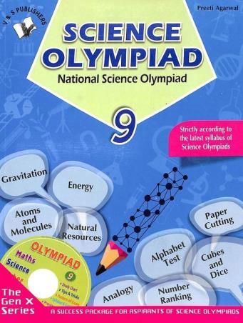 Book cover number 1 for Science Olympiad Class 9 (NSO) written by NA published by V&S Publishers
