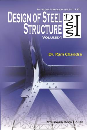 Book cover number 1 for Design Of Steel Structure Volume 1 written by Ram Chandra published by Standard Book House