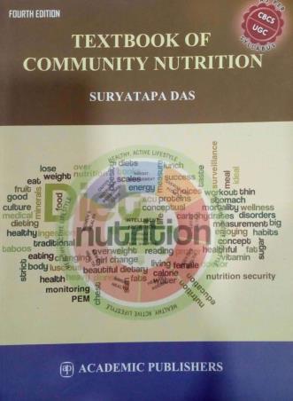 Book cover number 1 for Textbook Of Community Nutrition written by Suryatapa Das published by Academic Publishers