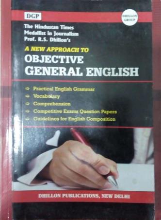 Book cover number 1 for A New Approach To Objective General English written by R. S. Dhillon published by Dhillon Group of Publications