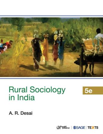 Book cover number 1 for Rural Sociology In India written by A. R. Desai published by Sage Publications