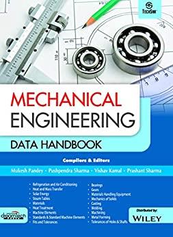 Book cover number 1 for Mechanical Engineering Data Handbook written by Prashant Sharma, Mukesh pandey, Pushpendra Sharma, Vishav Kamal published by Dreamtech Press
