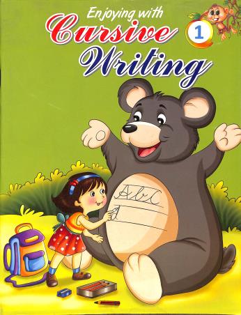 Book cover number 1 for Enjoying Cursive Writing 1 written by NA published by Blue House Press Private Limited