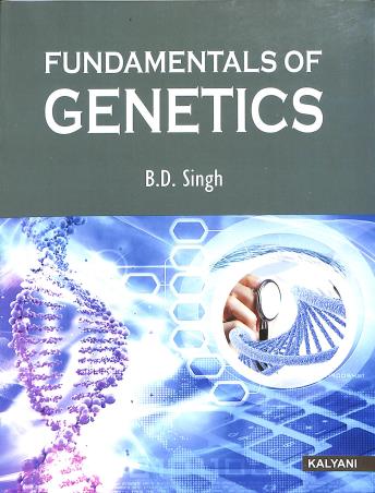 Book cover number 1 for Fundamentals Of Genetics written by B. D. Singh published by Kalyani Publishers