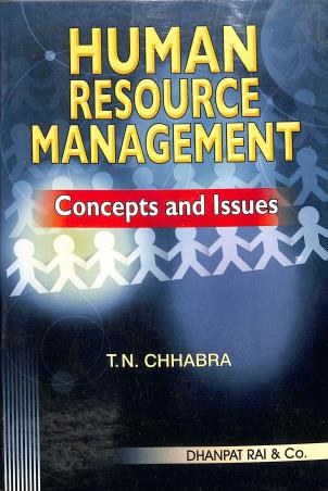 Book cover number 1 for Human Resource Management : Concept And Issues written by T. N. Chhabra published by Dhanpat Rai & Co. (Pvt.) Ltd.