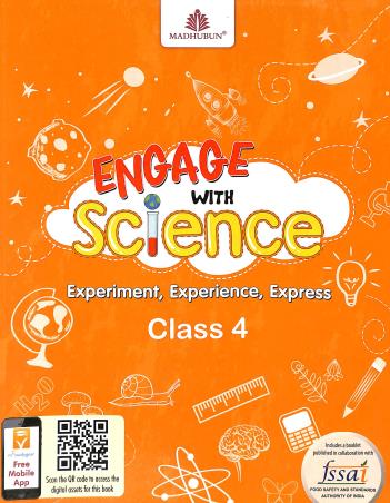 Book cover number 1 for Engage With Science Class 4 written by Kriti Behal published by Madhubun Educational Books