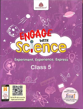 Book cover number 1 for Engage With Science Class 5 written by Kriti Behal published by Madhubun Educational Books