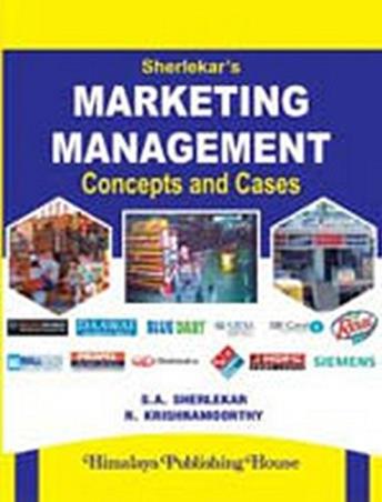 Book cover number 1 for Marketing Management : Concepts And Cases written by S. A. Sherlekar, R. Krishnamoorthy published by Himalaya Publishing House