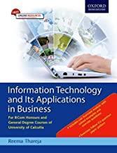 Book cover number 1 for Information Technology And Its Applications In Business written by Reema Thareja published by Oxford University Press