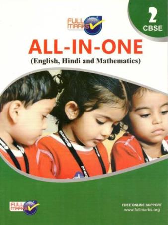 Book cover number 1 for All-In-One 2 (English, Hindi and Mathematics) CBSE written by NA published by Full Circle Education Pvt Ltd