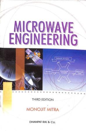 Book cover number 1 for Microwave Engineering written by Monojit Mitra published by Dhanpat Rai & Co. (Pvt.) Ltd.