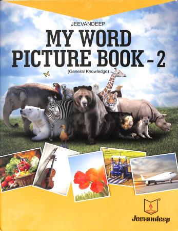 Book cover number 1 for Jeevandeep My Word Picture Book- 2 (General Knowleadge) written by NA published by Jeevandeep Edumedia Pvt. Ltd.