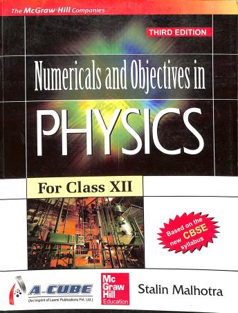 Book cover number 1 for Numericals And Objectives In Physics For Class 12 written by Stalin Malhotra published by McGraw Hill Education Private Limited