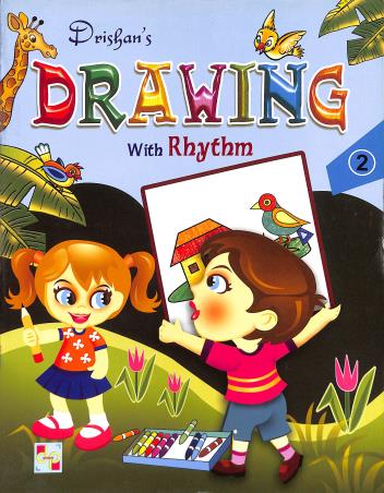 Book cover number 1 for Drishan's Drawing With Rhythm 2 written by NA published by Drishan Publication House