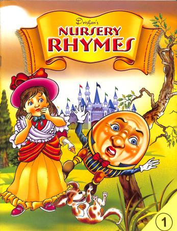 Book cover number 1 for Drishan's Nursery Rhymes 1 written by NA published by Drishan Publication House