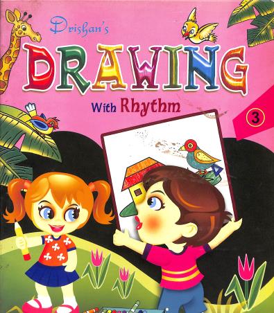 Book cover number 1 for Drishan's Drawing With Rhythm 3 written by NA published by Drishan Publication House