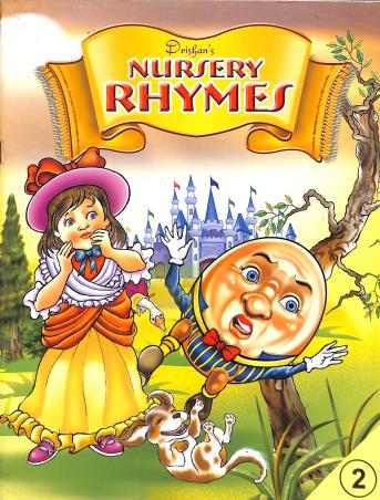 Book cover number 1 for Drishan's Nursery Rhymes 2 written by NA published by Drishan Publication House