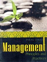 Book cover number 1 for Management Principles and Practices written by Parag Diwan published by Excel Books
