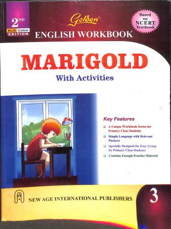 Book cover number 1 for Marigold English Workbook With Activities Class 3 written by S. Gupta published by New Age International (P) Limited, Publishers