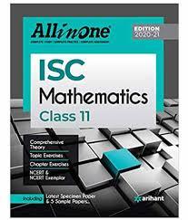Book cover number 1 for All In One ISC Mathematics Class 11 written by Brijesh Dwivedi, Jitendra Gupta published by Arihant Prakashan