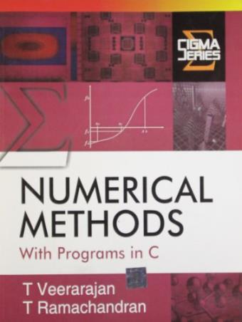 Book cover number 1 for Numerical Methods With Programs In C written by T. Veerarajan, T. Ramachandran published by McGraw Hill Education Private Limited