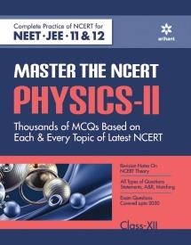 Book cover number 1 for Master The NCERT Physics 2 Class 12 (NEET-JEE 11 & 12) written by Digvijay Singh, Atique Hassan published by Arihant Prakashan
