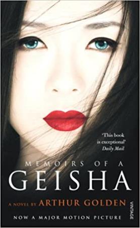 Book cover number 1 for Memories Of A Geisha written by Arthur Golden published by Vintage