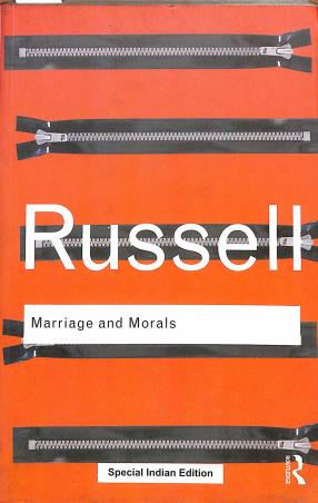 Book cover number 1 for Marriage And Morals written by Bertrand Russell published by Routledge