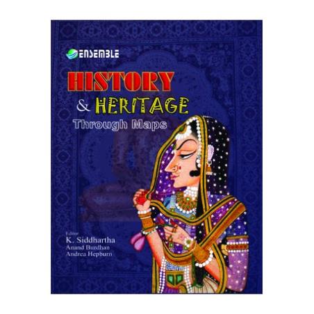 Book cover number 1 for History & Heritage Through Maps written by K. Siddhartha published by Kisalaya Publication Pvt. Limited