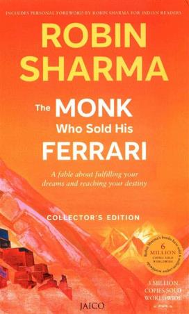 Book cover number 1 for The Monk Who Sold His Ferrari written by Robin Sharma published by Jaico Publishing House