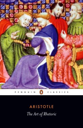 Book cover number 1 for The Art Of Rhetoric written by Aristotle published by Penguin Classics