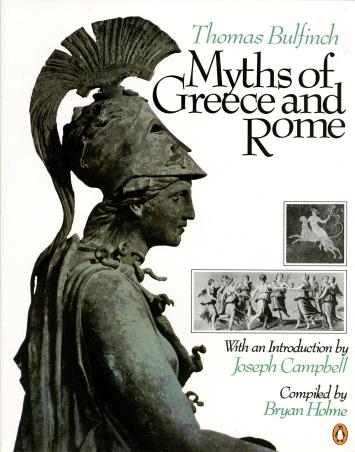 Book cover number 1 for Myths Of Greece And Rome written by Thomas Bulfinch published by Penguin Books