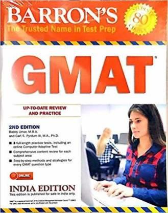 Book cover number 1 for Barron's GMAT written by NA published by Kaplan Publishing