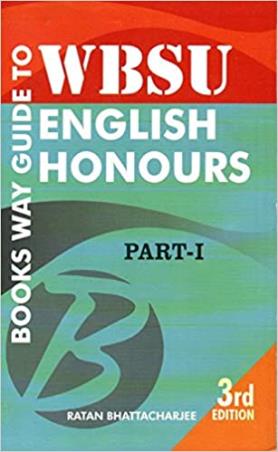 Book cover number 1 for Books Way Guide To Wbsu English Honours Part-1 written by Ratan Bhattacharjee published by Books Way