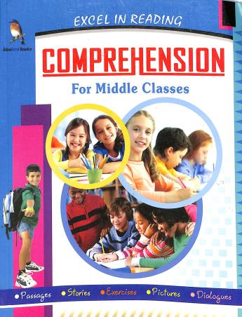 Book cover number 1 for Excel In Reading Comprehension For Middle Classes written by Simraon Bhola published by Bluebird