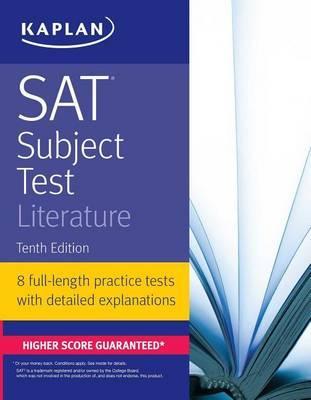 Book cover number 1 for SAT Subject Test Literature written by NA published by Kaplan Publishing