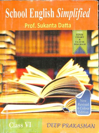 Book cover number 1 for School English Simplified Class 6 written by Sukanta Datta published by Deep Prakashan